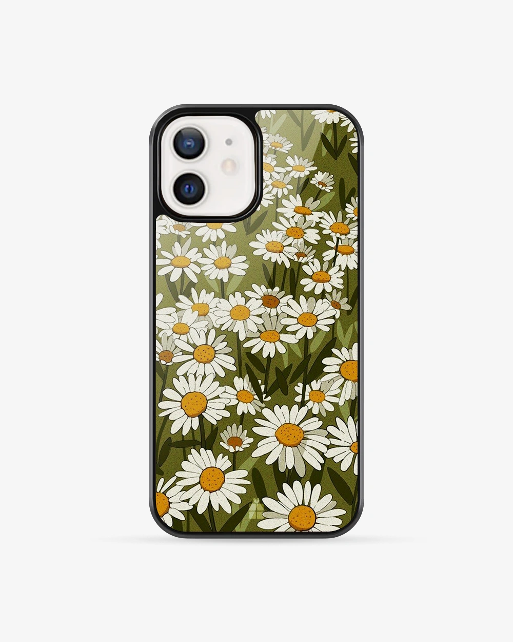 Buy Meadow Daisies iPhone 12 Glass Case glass Online