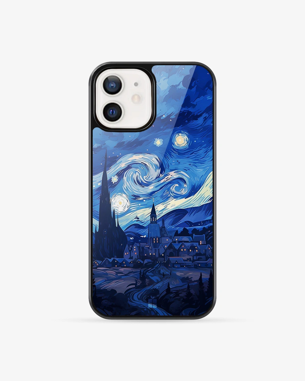 Buy Starry Night Tribute iPhone 12 Glass Case glass Online