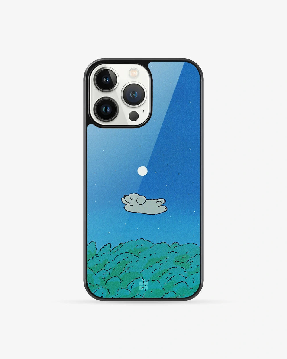 Buy Serene Night Pup iPhone 13 Pro Glass Case glass Online