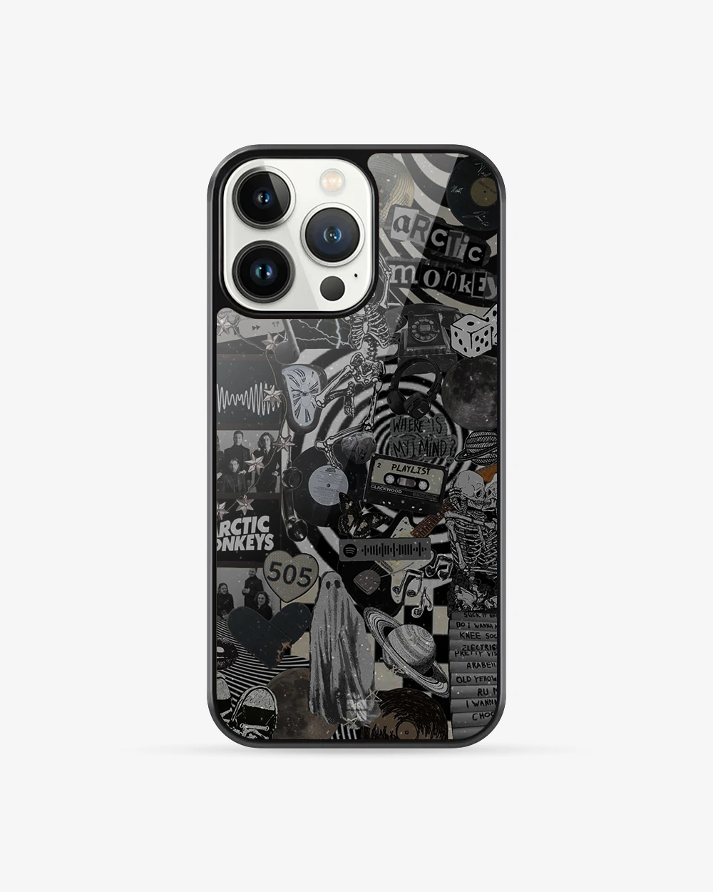Buy Midnight Serenade Music Inspired iPhone 13 Pro Glass Case glass Online