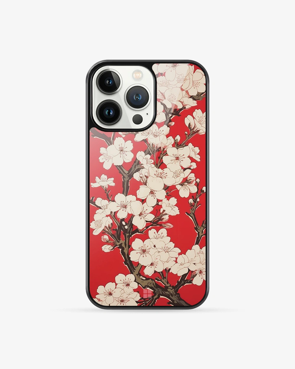Buy Crimson Sakura iPhone 13 Pro Glass Case glass Online