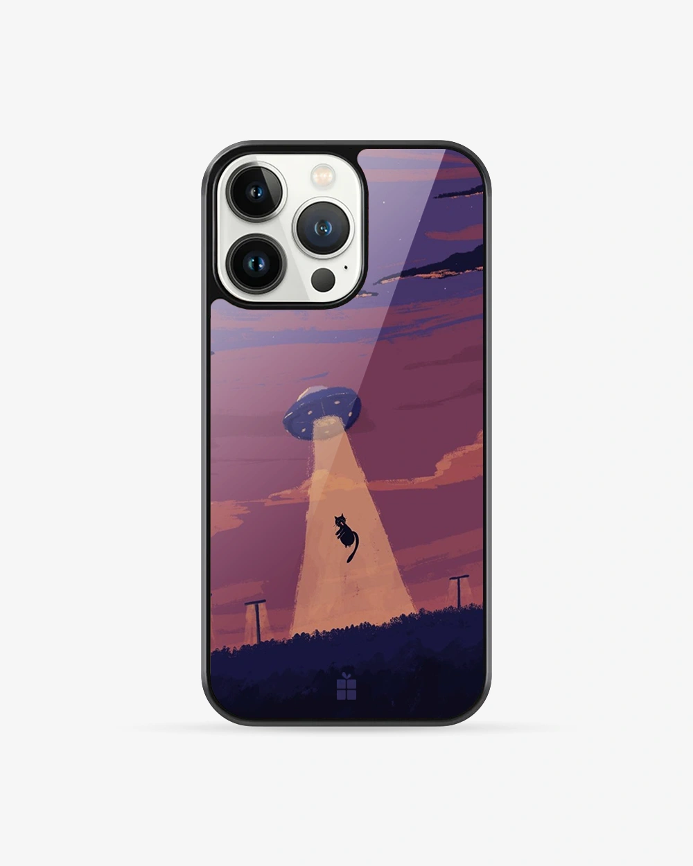 Buy Abducted Kitty iPhone 13 Pro Glass Case glass Online