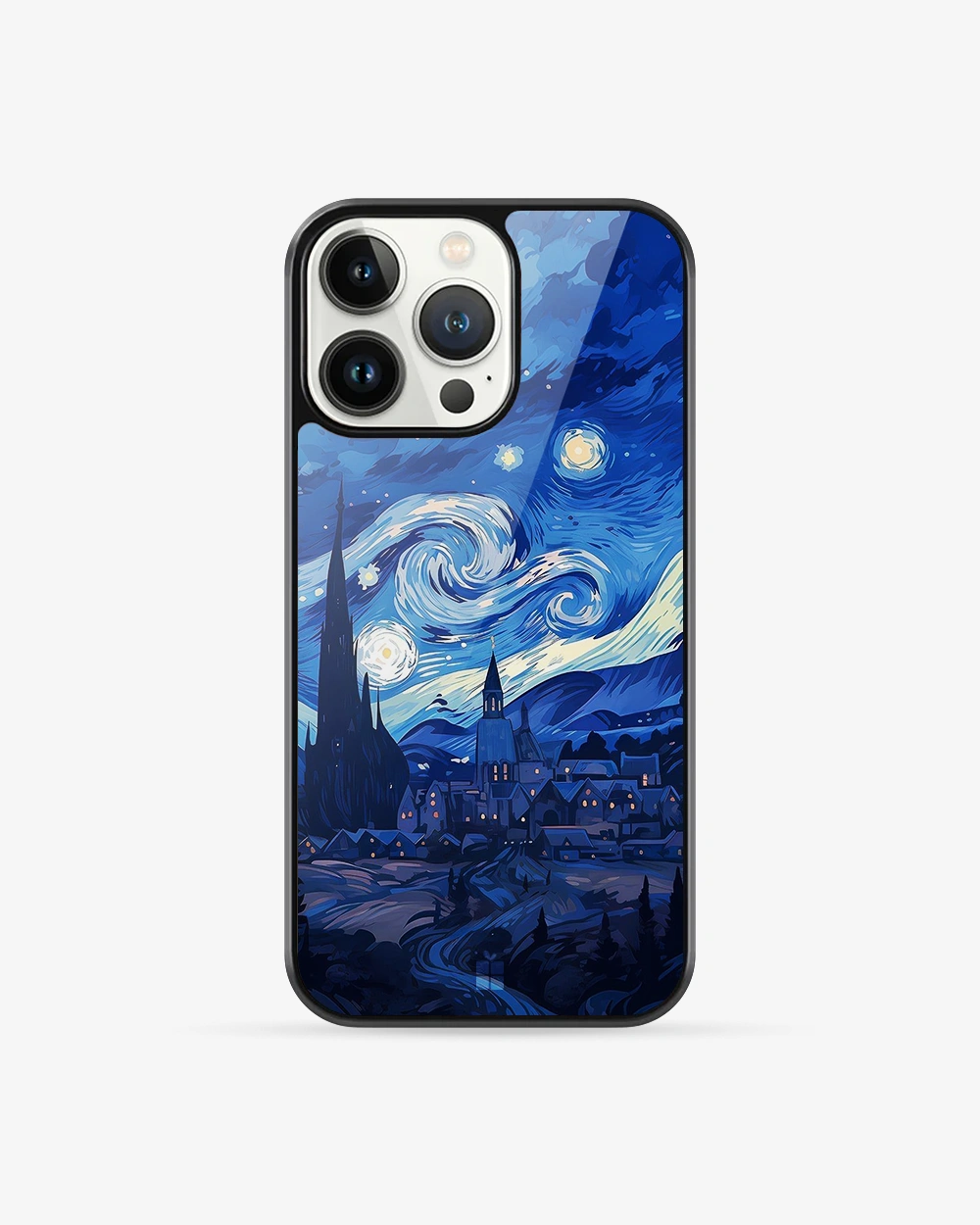 Buy Starry Night Tribute iPhone 13 Pro Glass Case glass Online