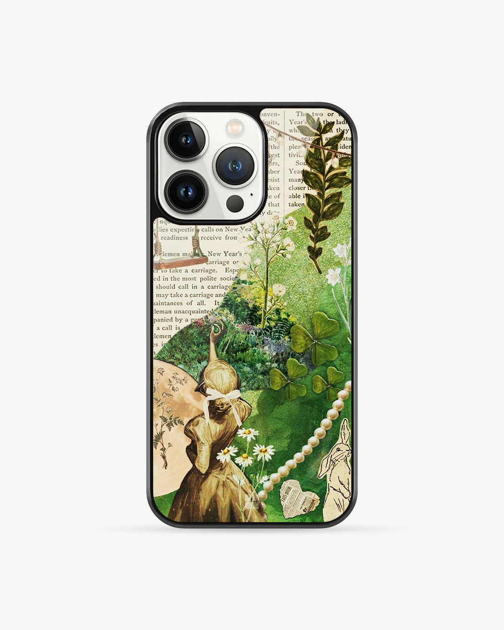 Buy Enchanted Garden Whimsical iPhone 16 Pro Max Glass Case glass Online