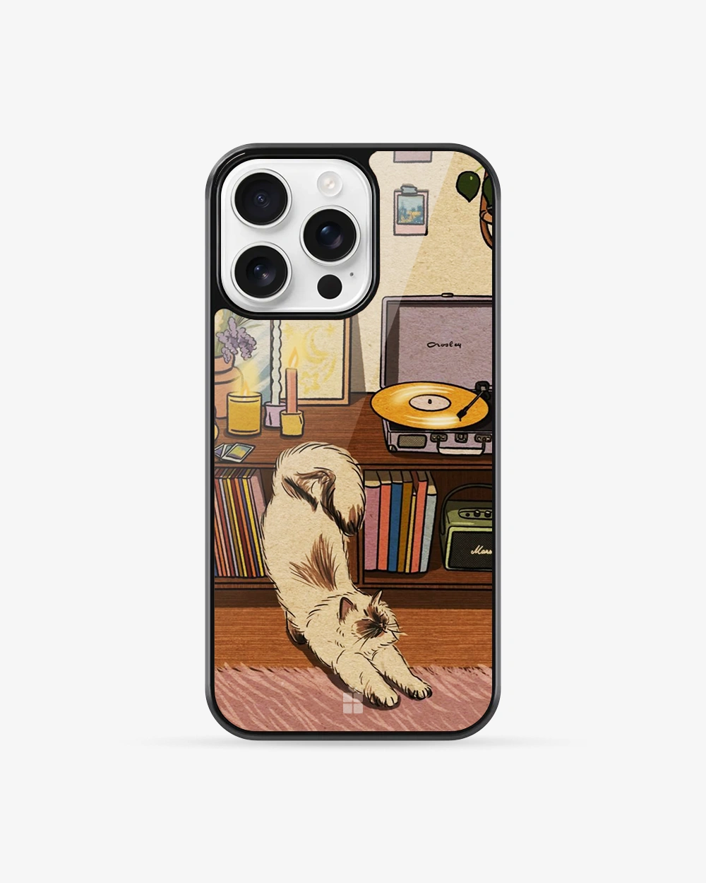 Buy Aesthetic Kitty iPhone 16 Pro Max Glass Case glass Online