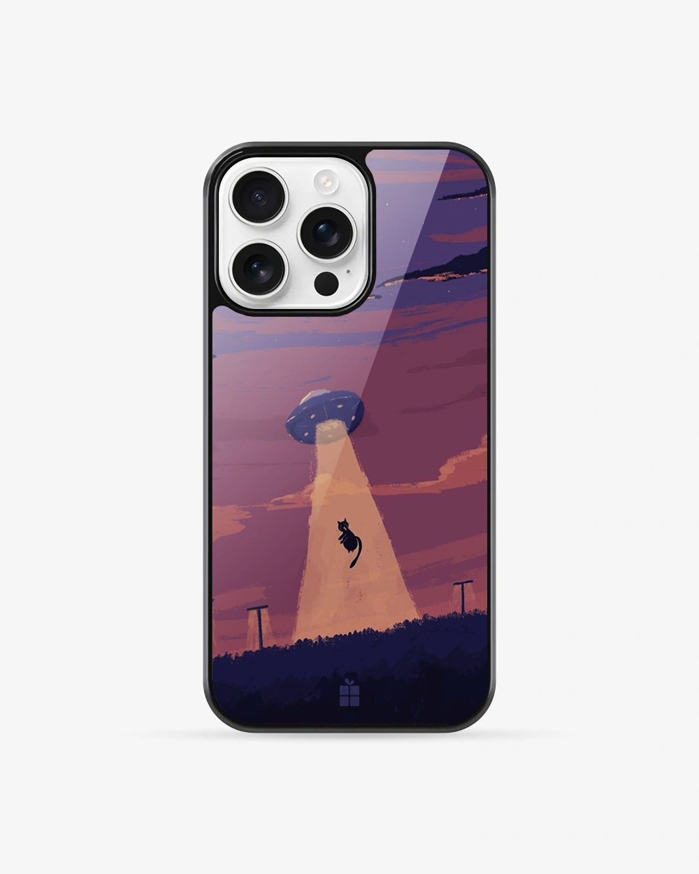 Buy Abducted Kitty iPhone 16 Pro Max Glass Case glass Online