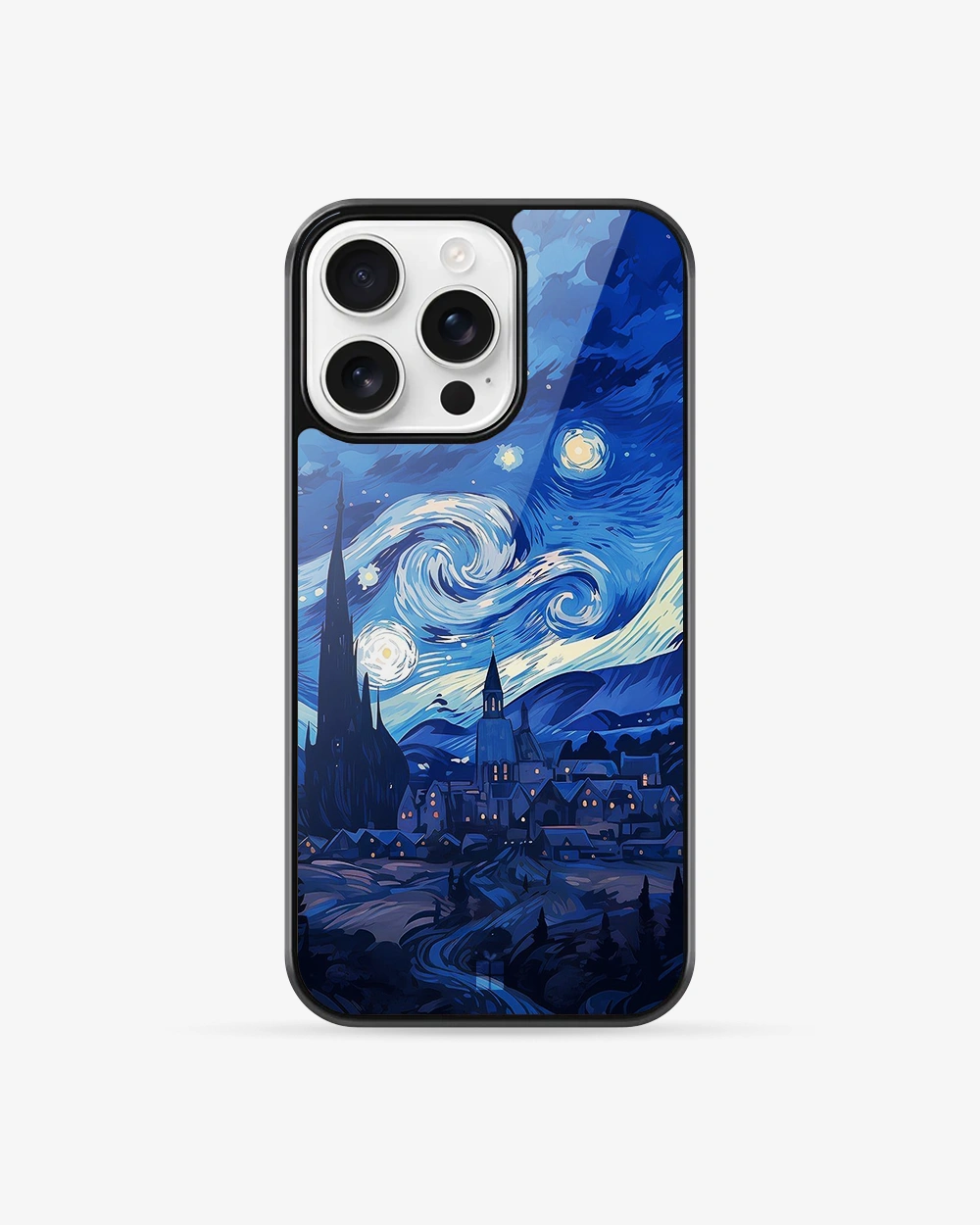 Buy Starry Night Tribute iPhone 16 Pro Max Glass Case glass Online