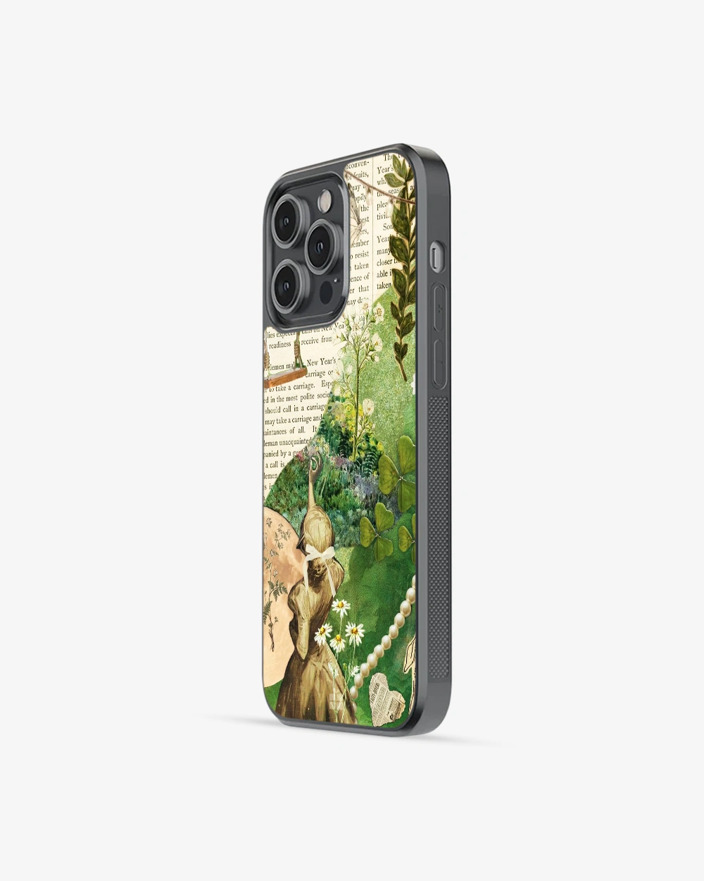 Buy Enchanted Garden Whimsical iPhone 16 Pro Max Glass Case glass Online