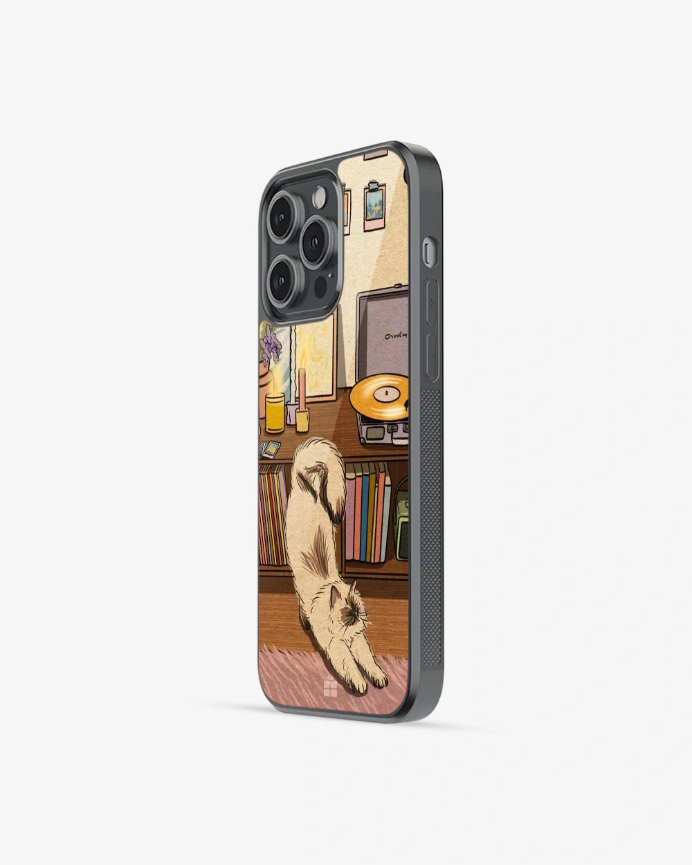 Buy Aesthetic Kitty iPhone 16 Pro Max Glass Case glass Online