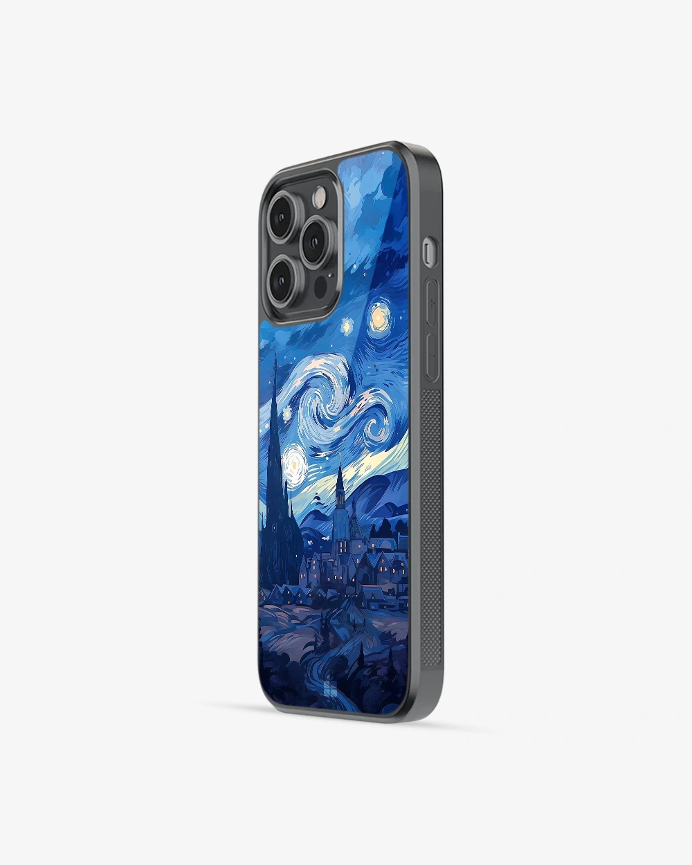 Buy Starry Night Tribute iPhone 16 Pro Max Glass Case glass Online