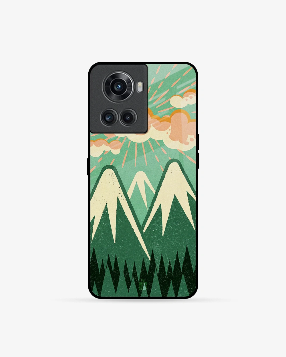 Buy Forest and Peaks OnePlus 10R 5G Glass Case glass Online