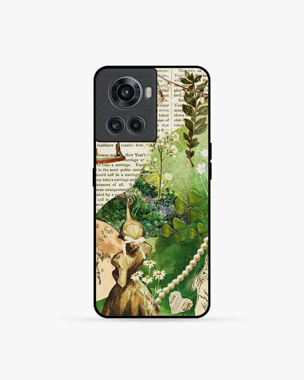 Buy Enchanted Garden Whimsical OnePlus 10R 5G Glass Case glass Online