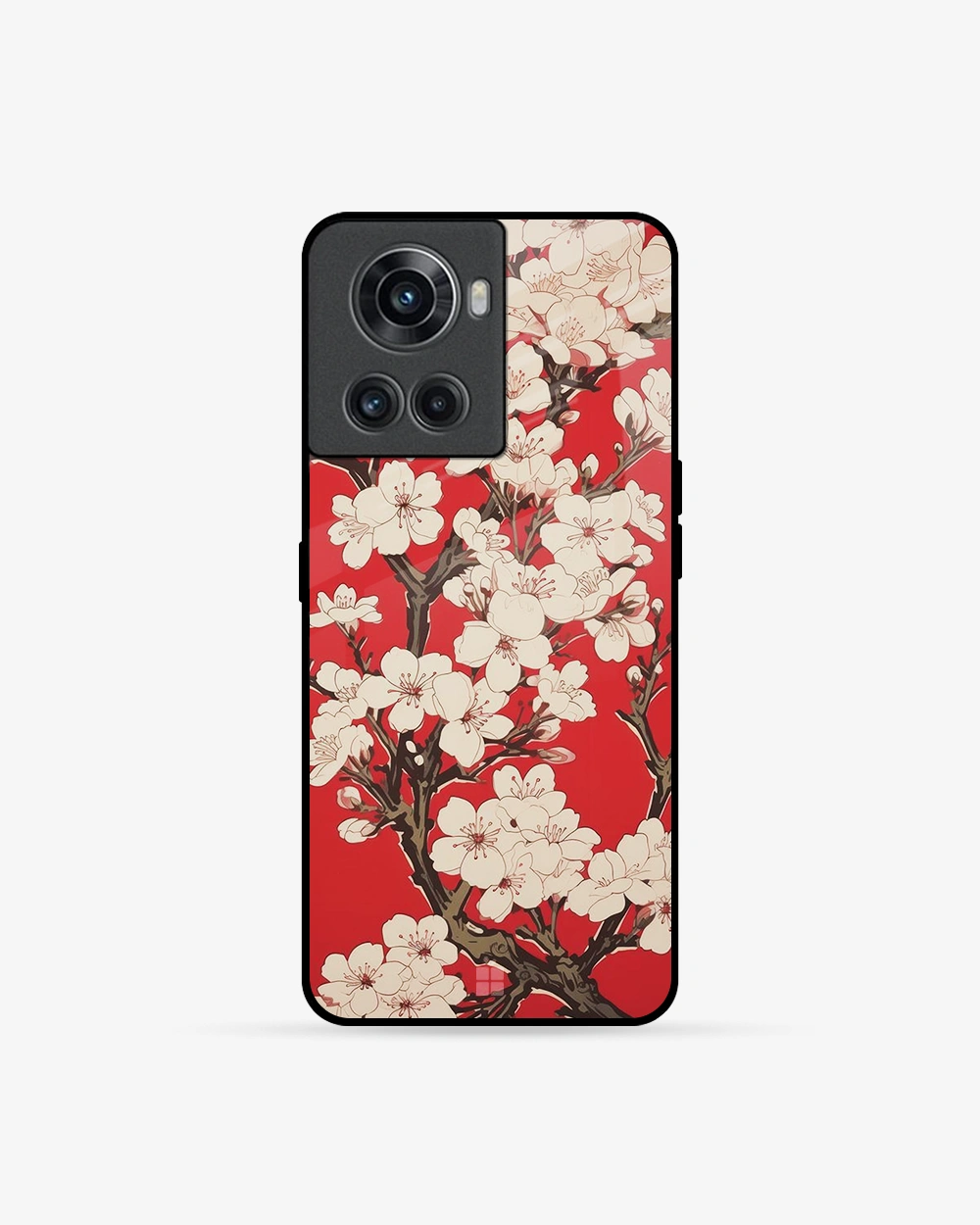 Buy Crimson Sakura OnePlus 10R 5G Glass Case glass Online