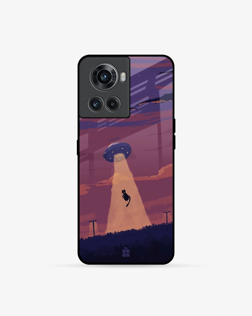 Buy Abducted Kitty OnePlus 10R 5G Glass Case glass Online