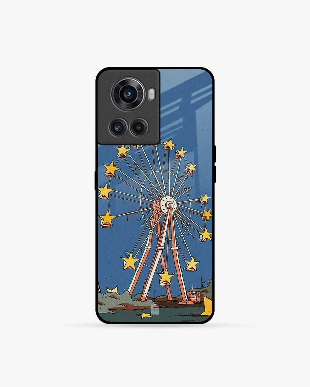 Buy Retro Ferris Wheel OnePlus 10R 5G Glass Case glass Online