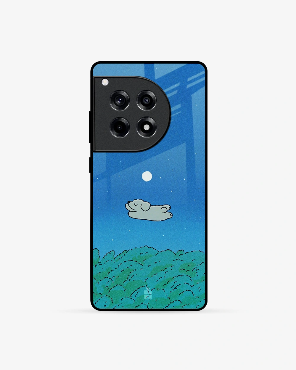 Buy Serene Night Pup OnePlus 12R 5G Glass Case glass Online