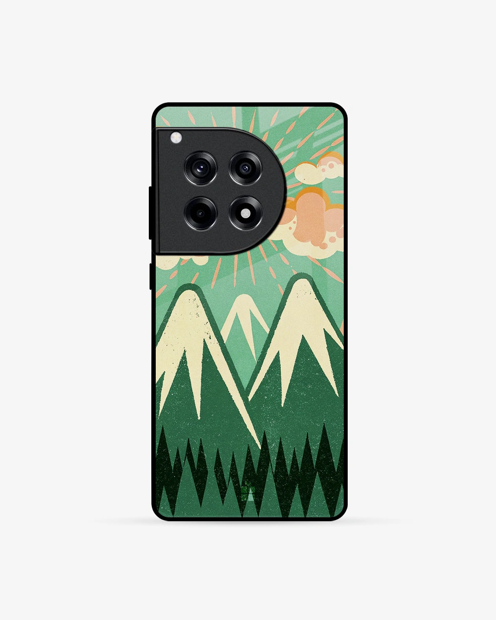 Buy Forest and Peaks OnePlus 12R 5G Glass Case glass Online