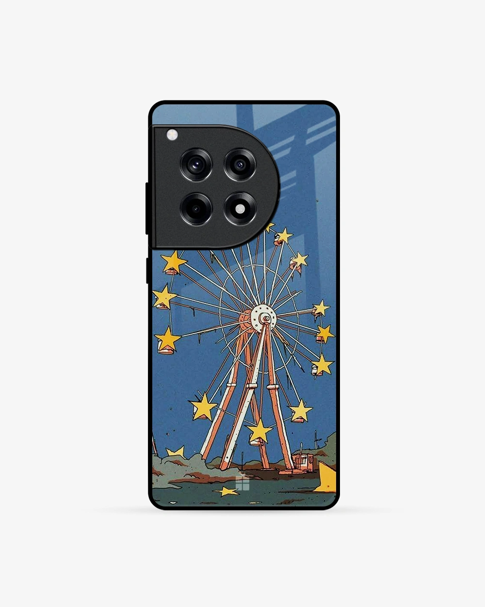 Buy Retro Ferris Wheel OnePlus 12R 5G Glass Case glass Online