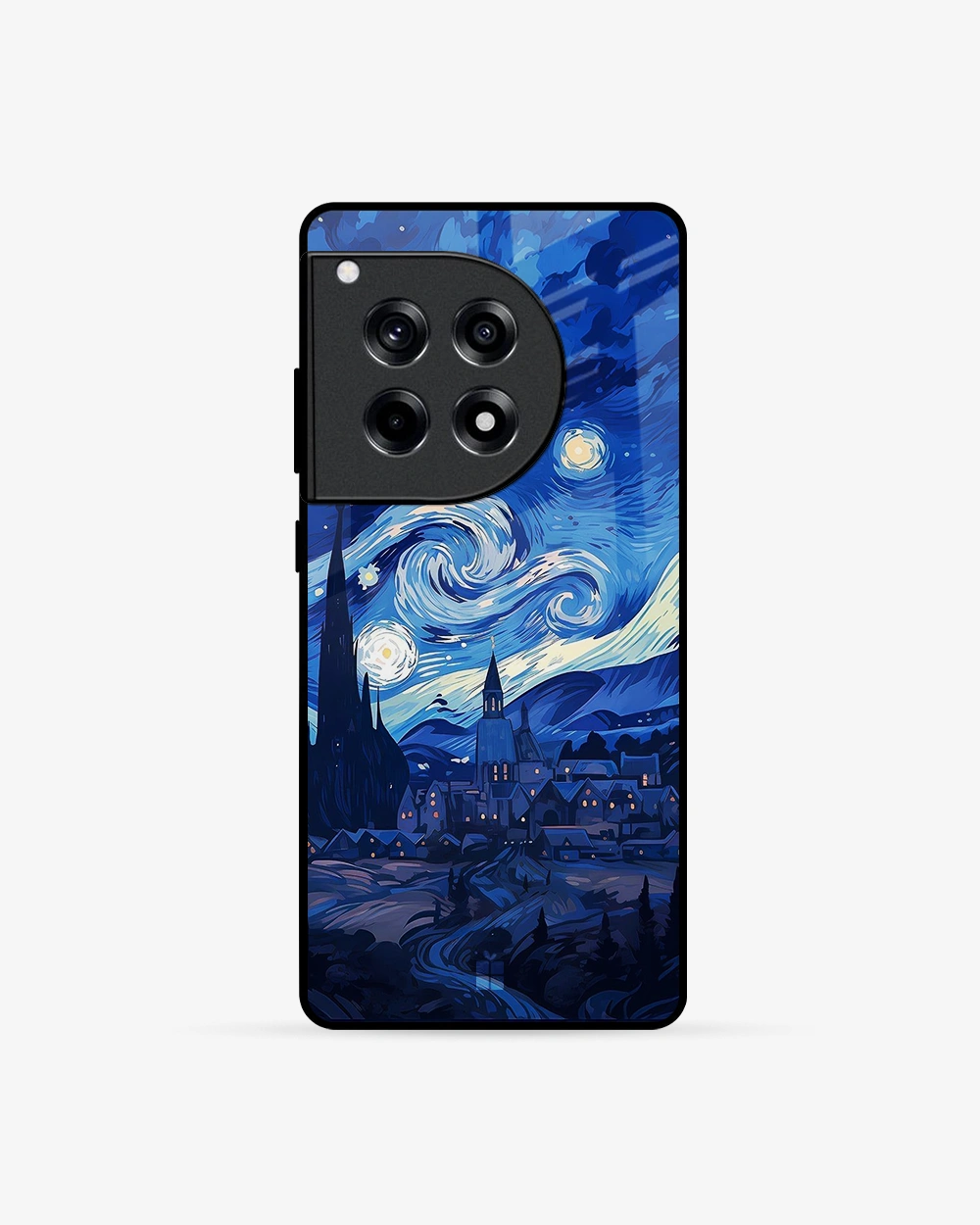 Buy Starry Night Tribute OnePlus 12R 5G Glass Case glass Online