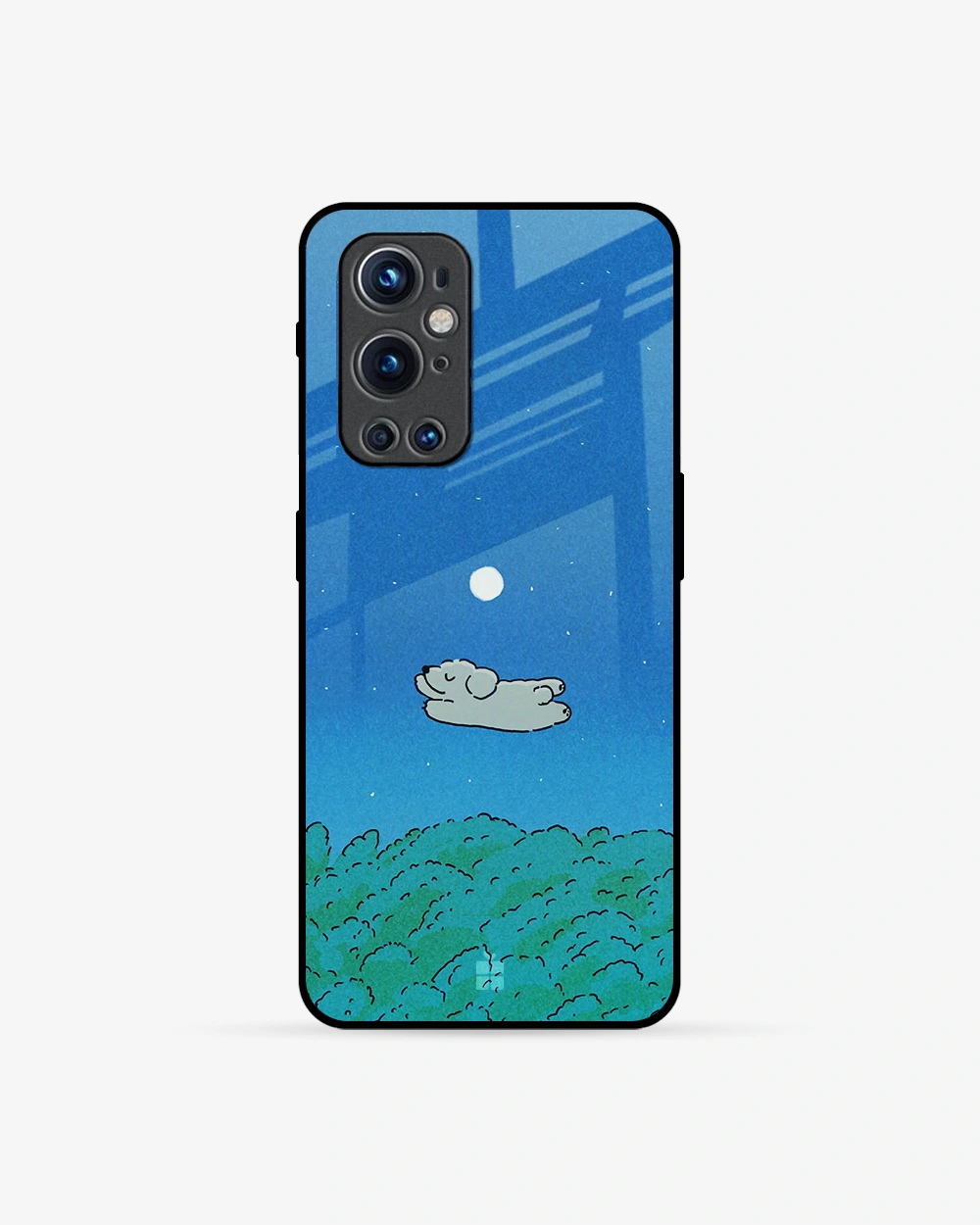 Buy Serene Night Pup OnePlus 9 Pro Glass Case glass Online