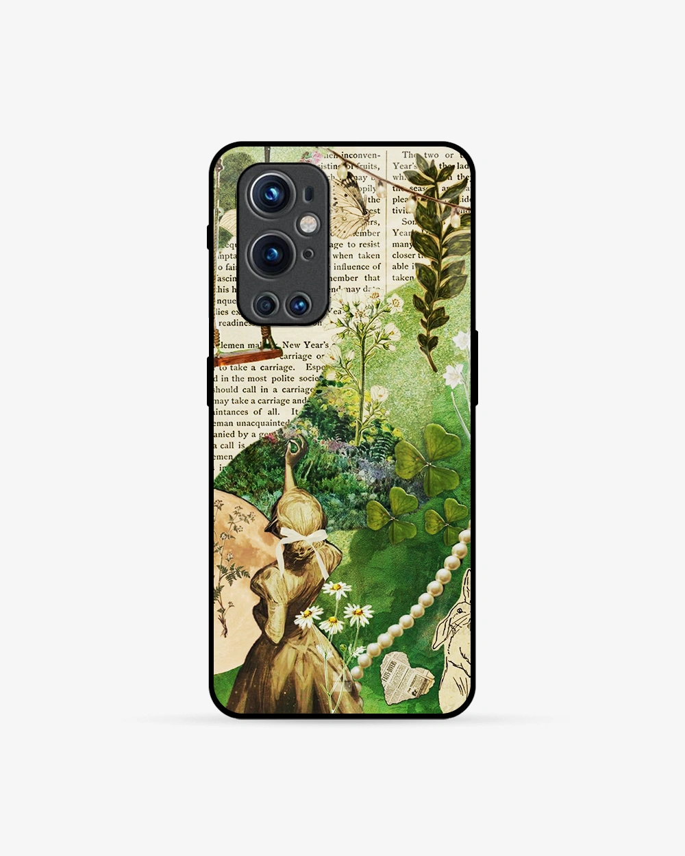 Buy Enchanted Garden Whimsical OnePlus 9 Pro Glass Case glass Online