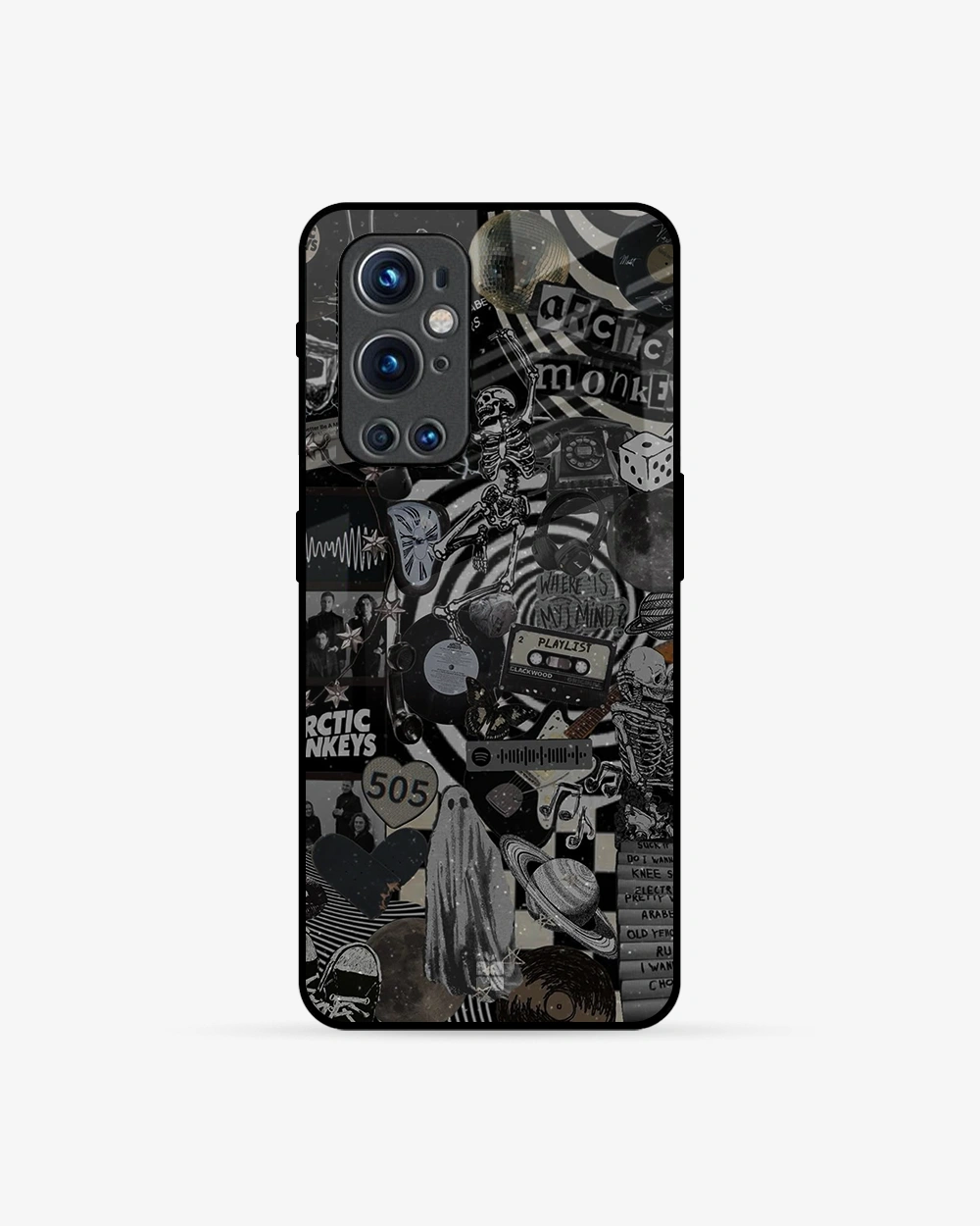 Buy Midnight Serenade Music Inspired OnePlus 9 Pro Glass Case glass Online