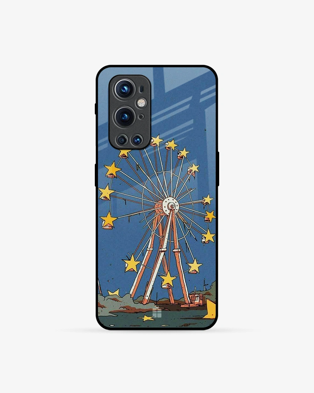 Buy Retro Ferris Wheel OnePlus 9 Pro Glass Case glass Online