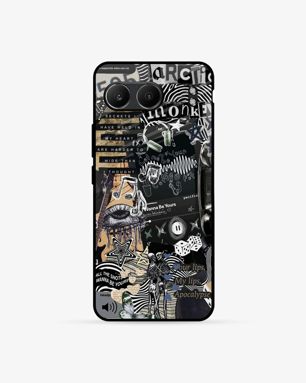 Buy Rebel Collage Grunge Aesthetic OnePlus Nord 4 5G Glass Case glass Online