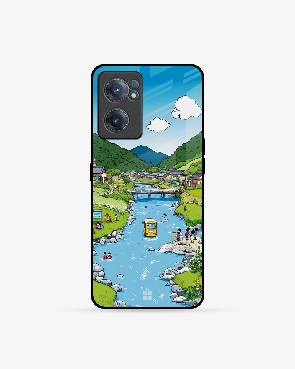 Buy Cartoon Countryside OnePlus Nord CE 2 5G Glass Case glass Online