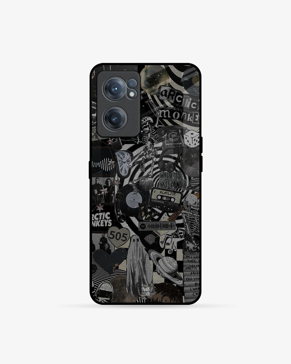 Buy Midnight Serenade Music Inspired OnePlus Nord CE 2 5G Glass Case glass Online