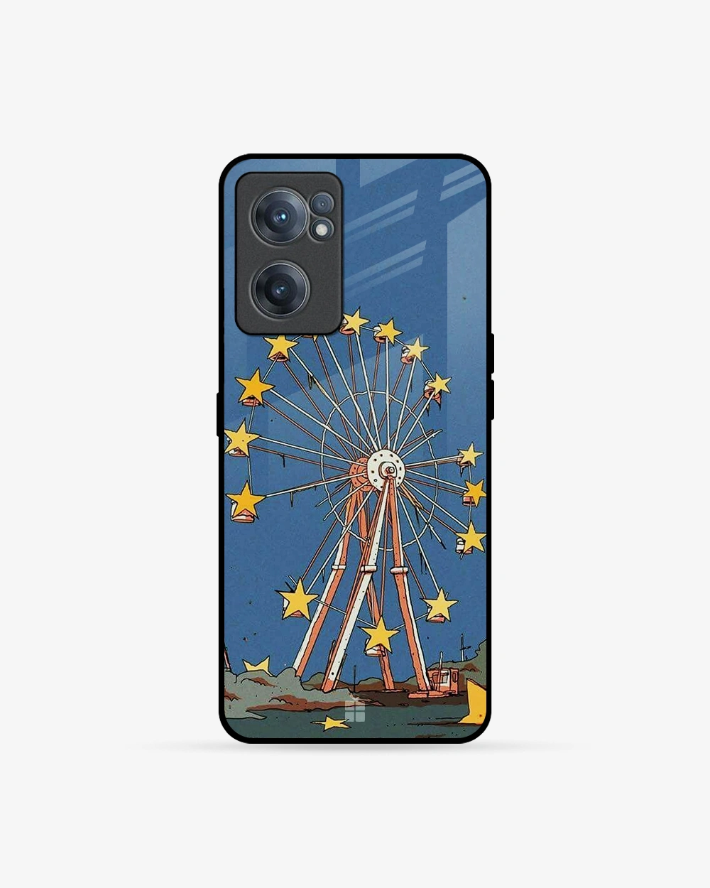 Buy Retro Ferris Wheel OnePlus Nord CE 2 5G Glass Case glass Online