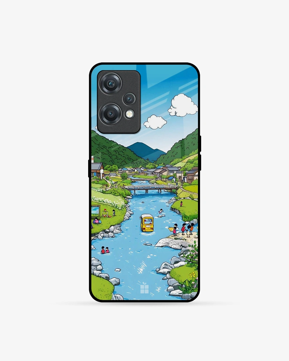 Buy Cartoon Countryside OnePlus Nord CE 2 Lite 5G Glass Case glass Online