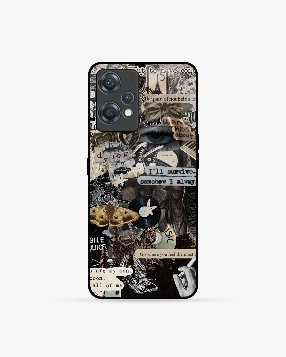 Buy Rhythmic Chaos Collage OnePlus Nord CE 2 Lite 5G Glass Case glass Online