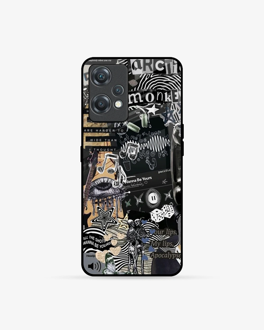 Buy Rebel Collage Grunge Aesthetic OnePlus Nord CE 2 Lite 5G Glass Case glass Online