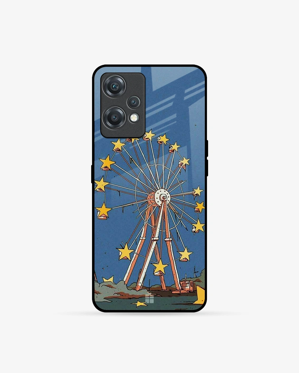 Buy Retro Ferris Wheel OnePlus Nord CE 2 Lite 5G Glass Case glass Online