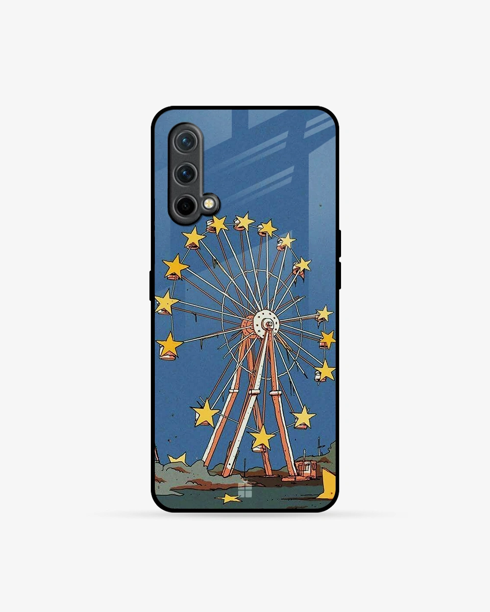 Buy Retro Ferris Wheel OnePlus Nord CE Glass Case glass Online