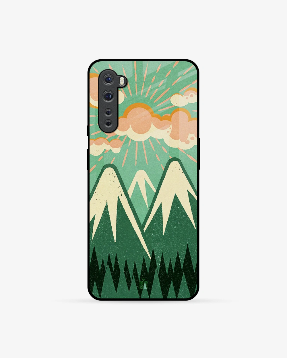Buy Forest and Peaks OnePlus Nord Glass Case glass Online