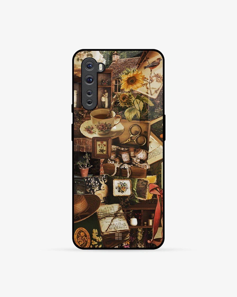 Buy Rustic Hearth Vintage Cottagecore OnePlus Nord Glass Case glass Online