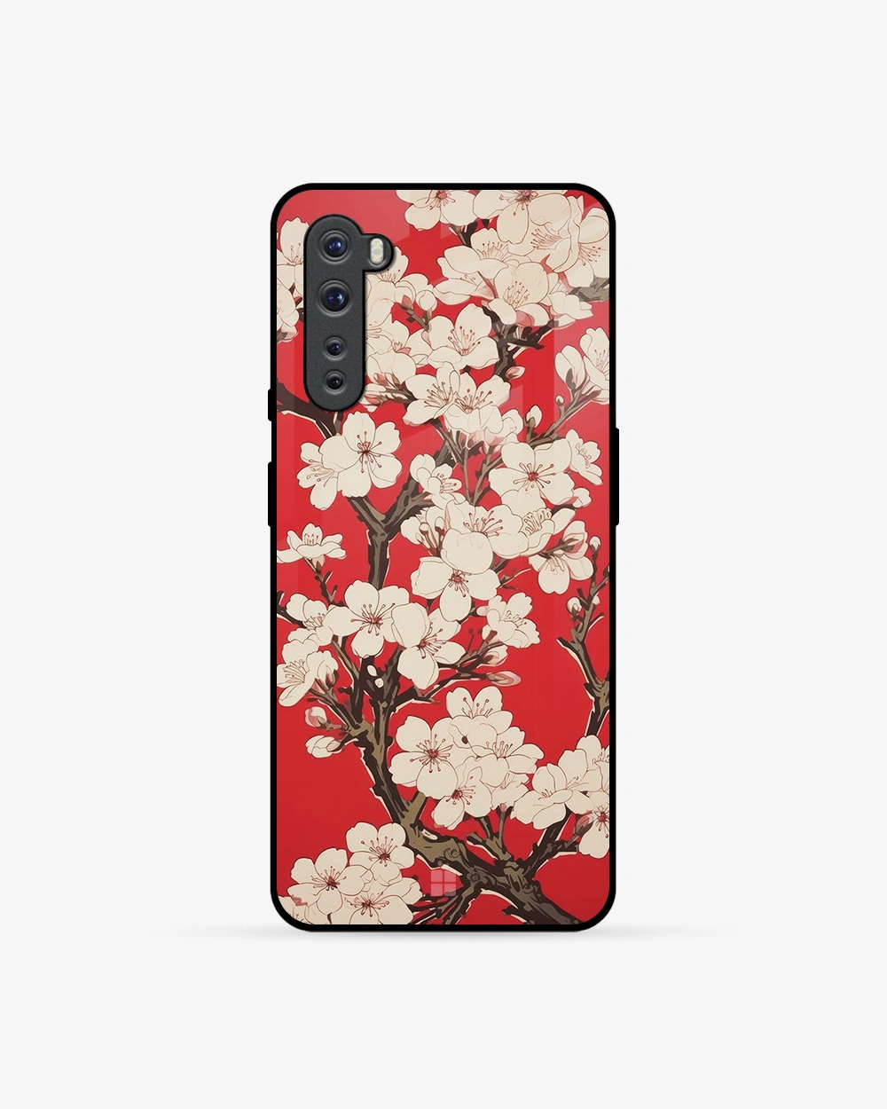 Buy Crimson Sakura OnePlus Nord Glass Case glass Online