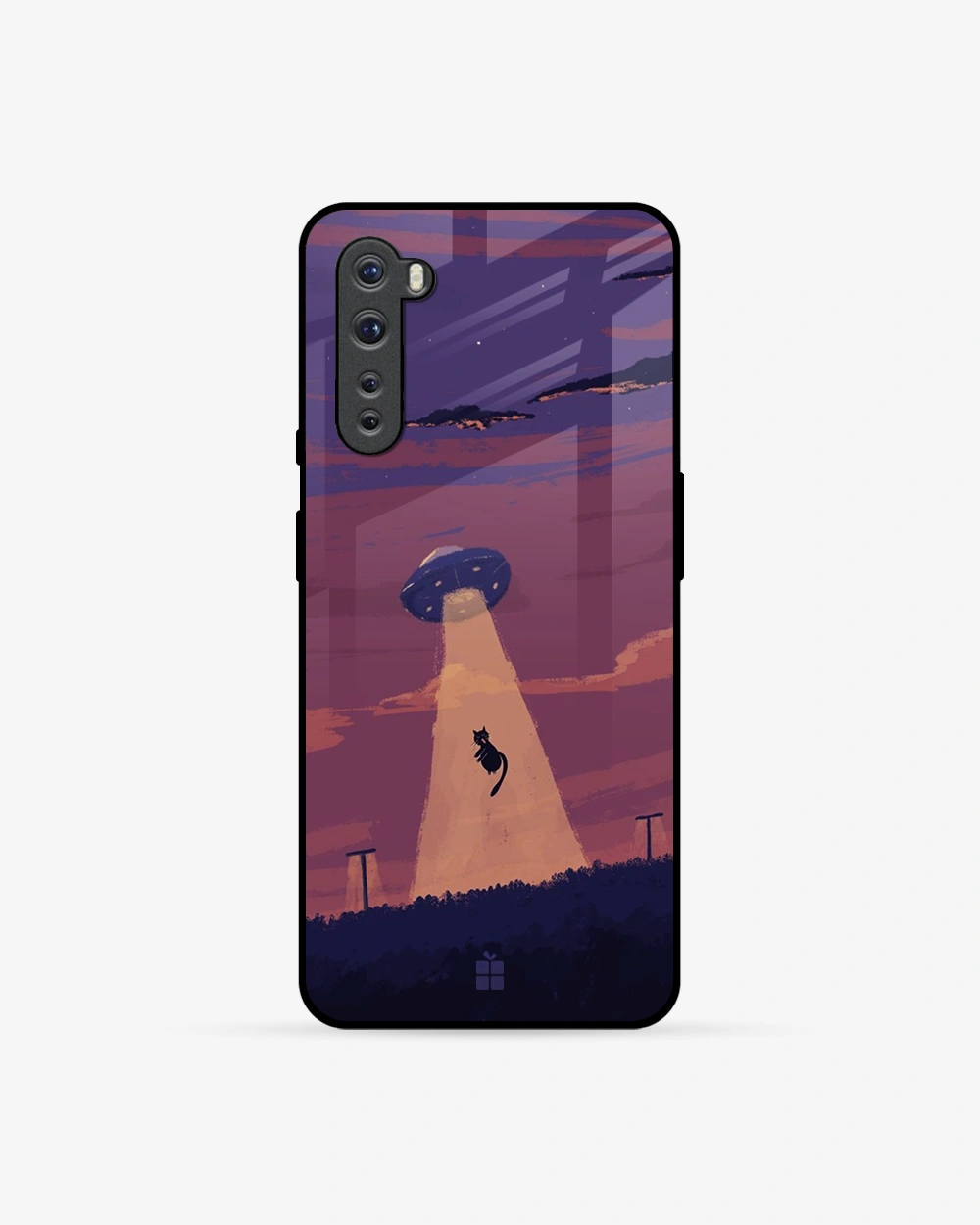 Buy Abducted Kitty OnePlus Nord Glass Case glass Online