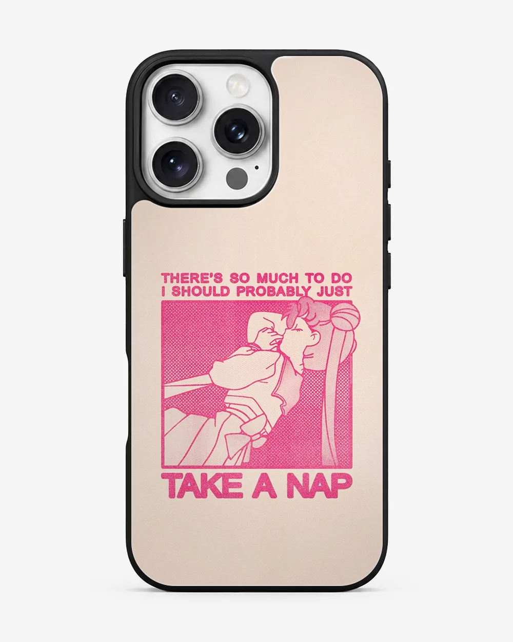 Afternoon Nap Aesthetic Glass Case image 1