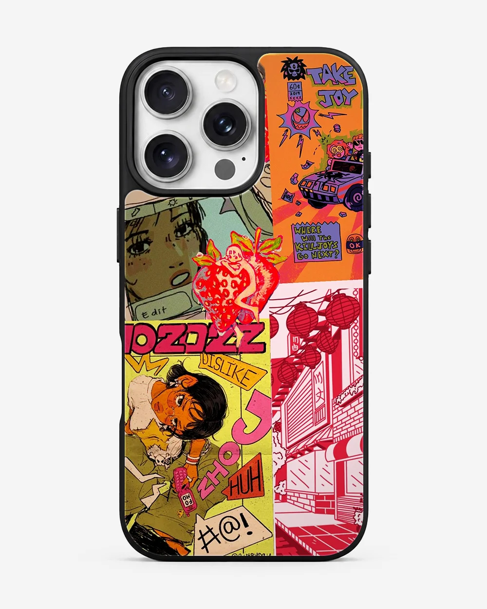 Neo Tokyo Streetscape Glass Case image 1