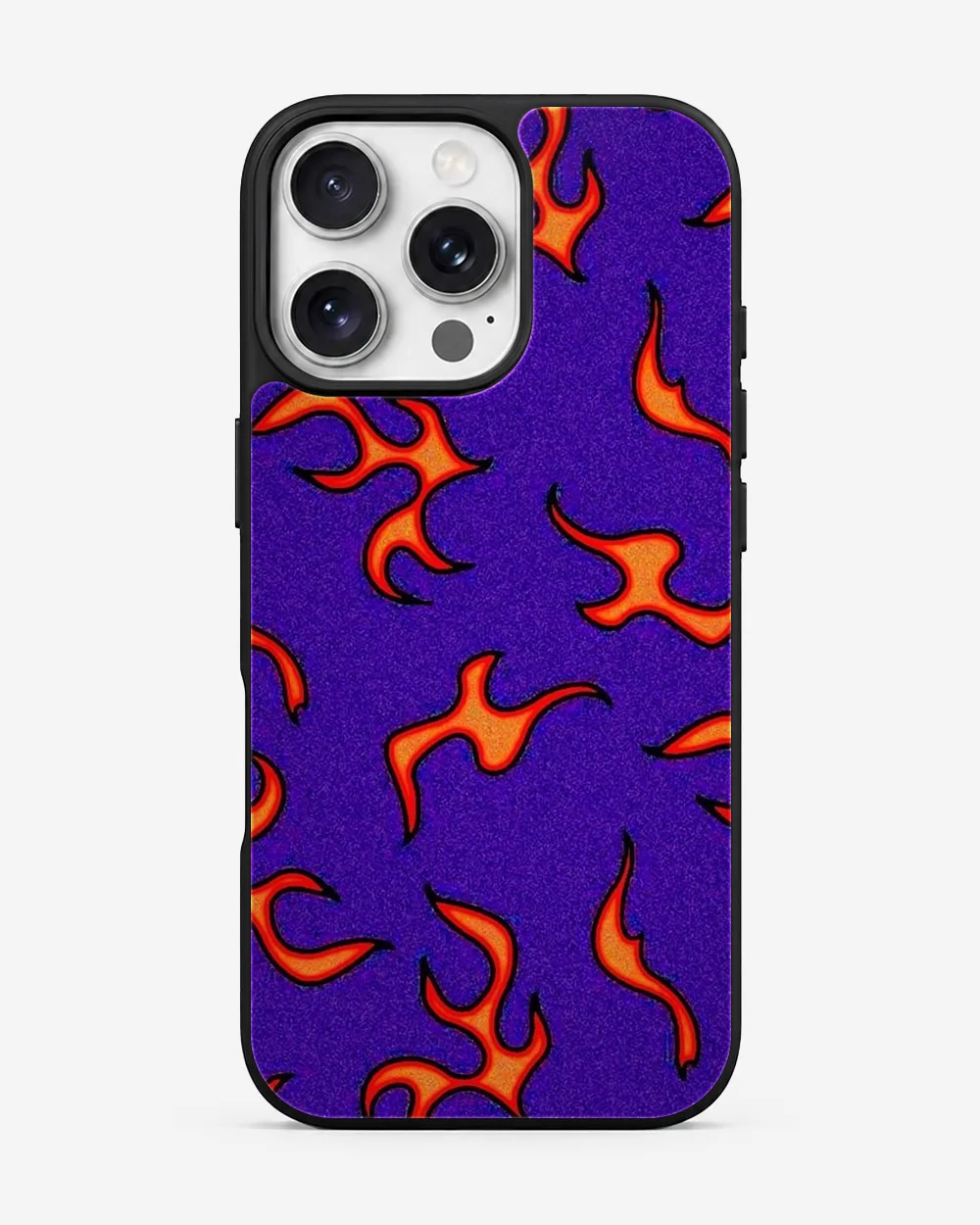 Electric Purple Flame Glass Case image 1