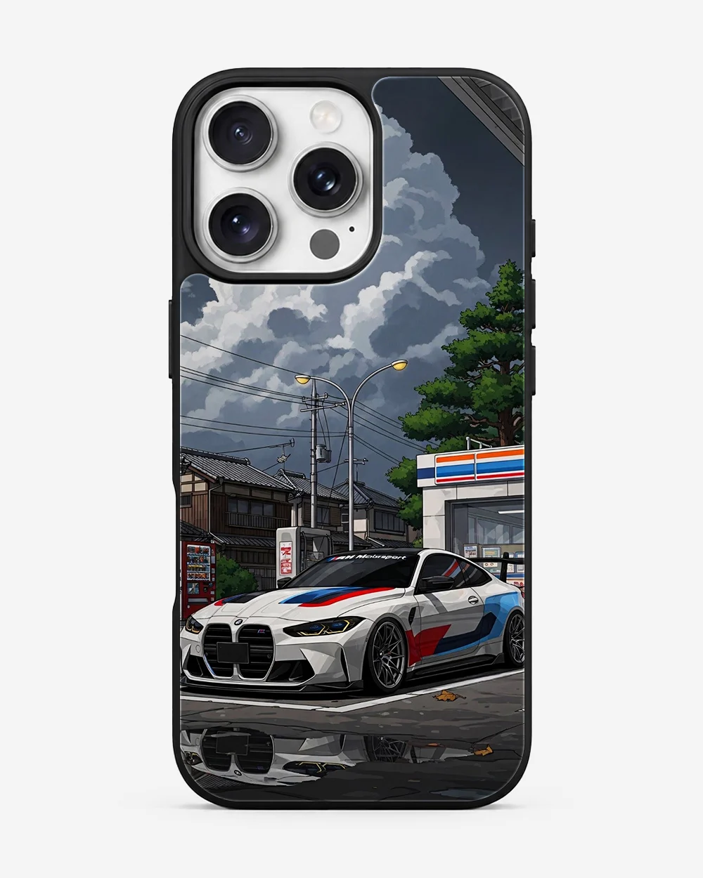 Midnight Drift Street Racer Glass Case image 1