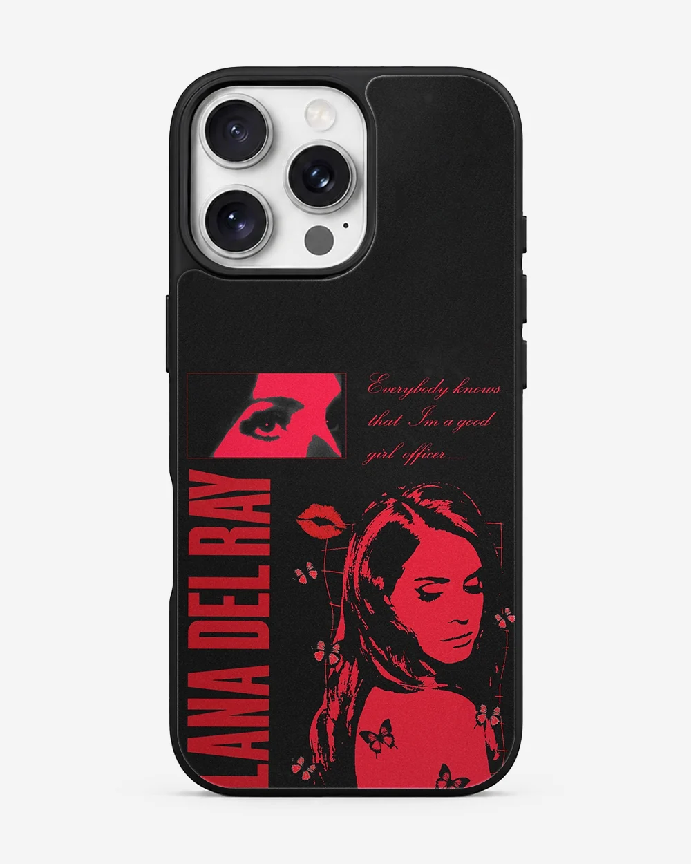 Vintage Noir Muse Glass Case image 1