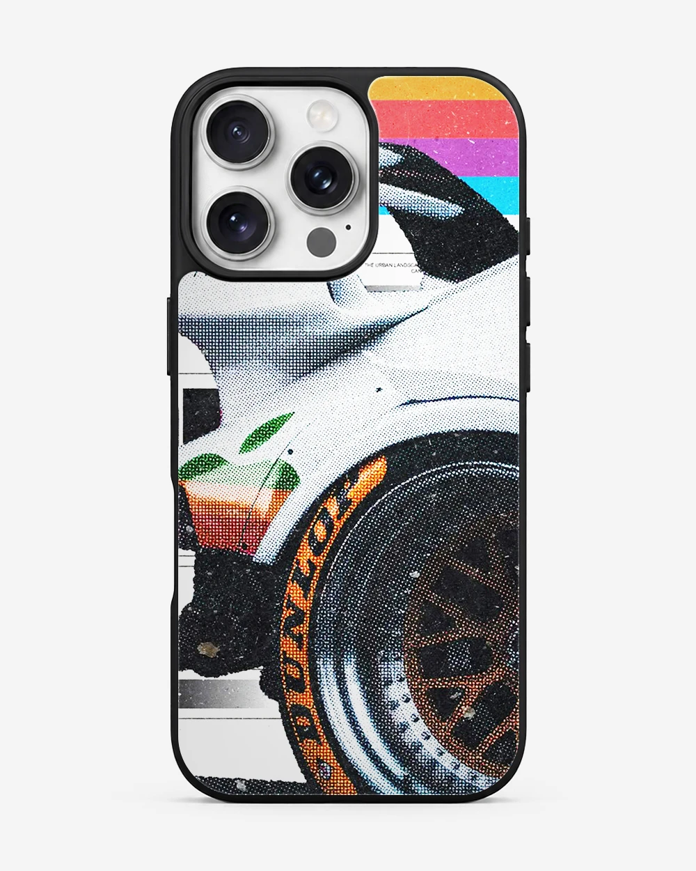Midnight Drift Retro Glass Case image 1
