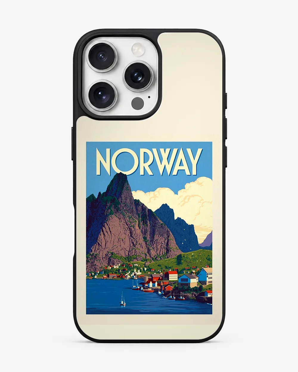 Nordic Fjord Escape Glass Case image 1