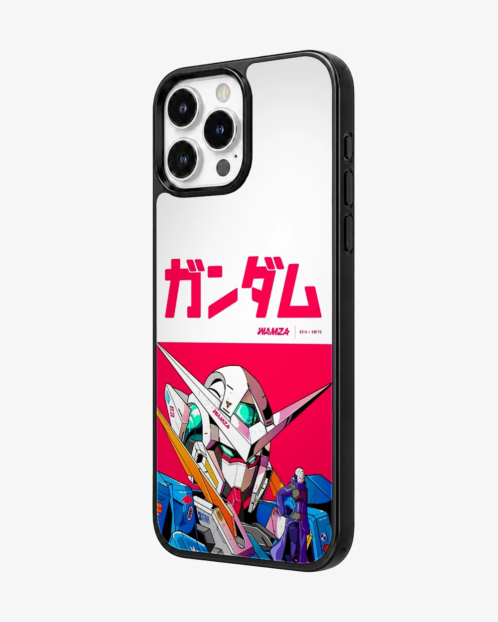 Neon Mecha Pilot Glass Case image 2