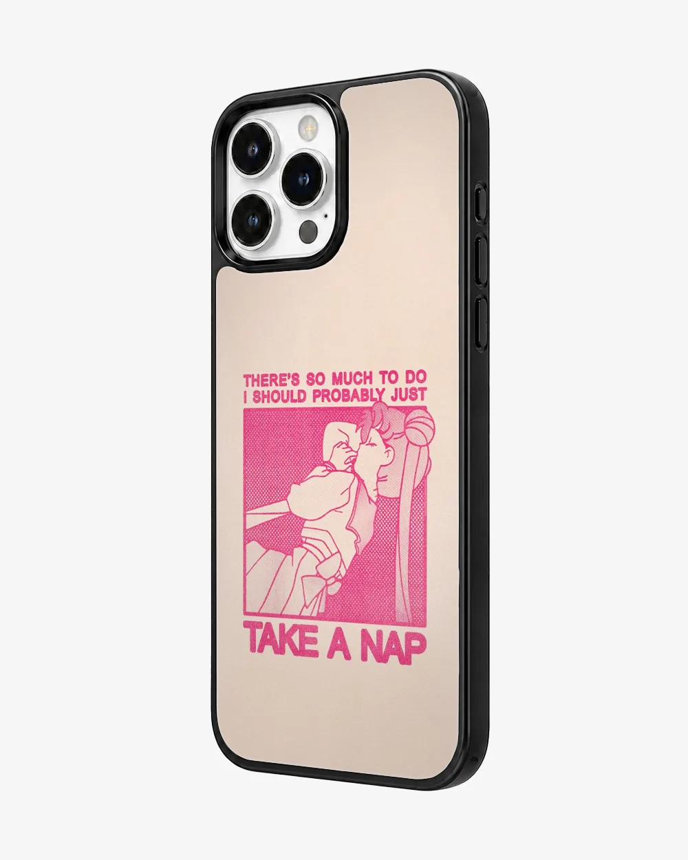 Afternoon Nap Aesthetic Glass Case image 2