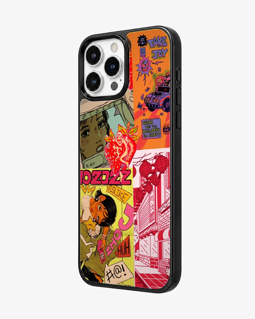 Neo Tokyo Streetscape Glass Case image 2